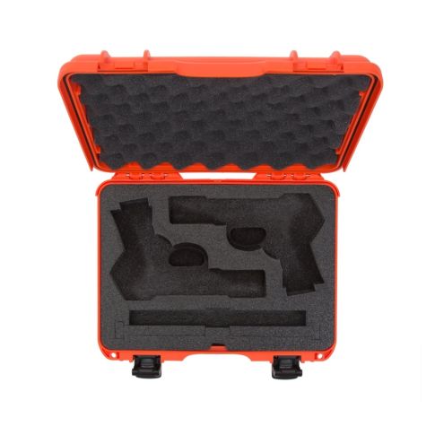 NANUK 910 2UP CLASSIC GUN CASE - Orange