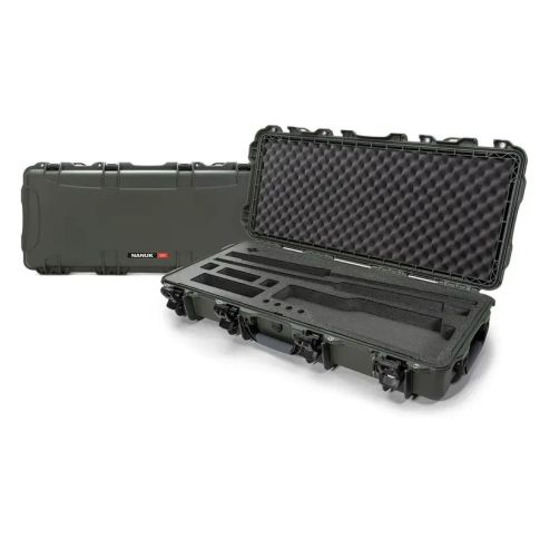 NANUK 985 Olive Takedown Shotgun Case