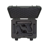 NANUK 910 2 UP GUN CASE FOR GLOCK - Black 