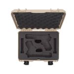 NANUK 910 2 UP GUN CASE FOR GLOCK - Tan 