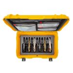 NANUK 938 6 UP GUN CASE WITH LID ORGANIZER - Yellow 